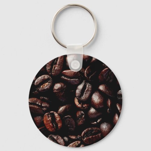 Coffee beans keychain