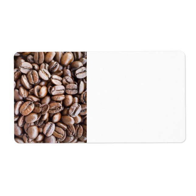 Coffee beans label (Front)
