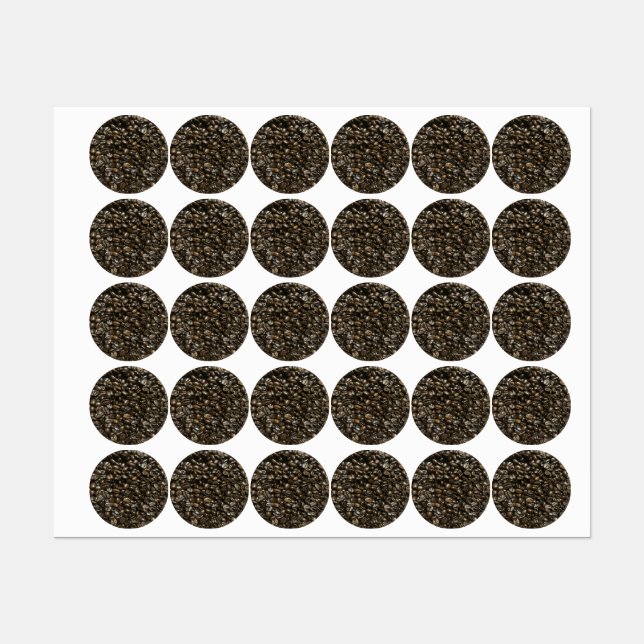 Coffee Beans Labels (Sheet)