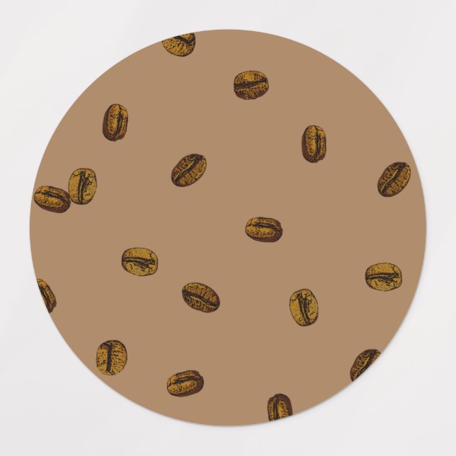 Coffee Beans Labels (Design 3)