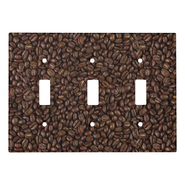 Coffee Beans Light Switch Cover (Front)