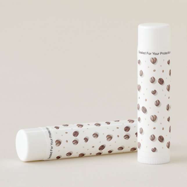 Coffee Beans Lip Balm (Front)