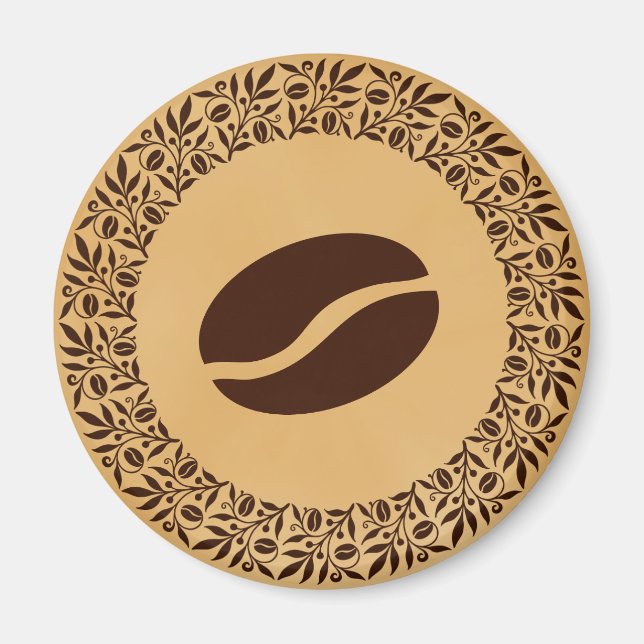 Coffee Beans Magnet (Front)
