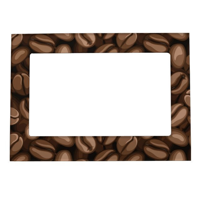 Coffee beans magnetic photo frame (Front)