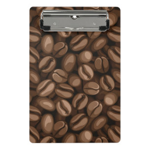 Coffee beans mini clipboard