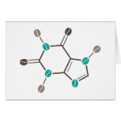 coffee beans molecular caffeine (Front Horizontal)