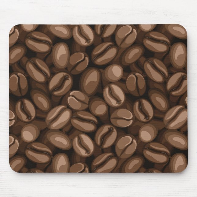 Coffee beans mouse pad (Front)