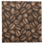 Coffee beans napkin