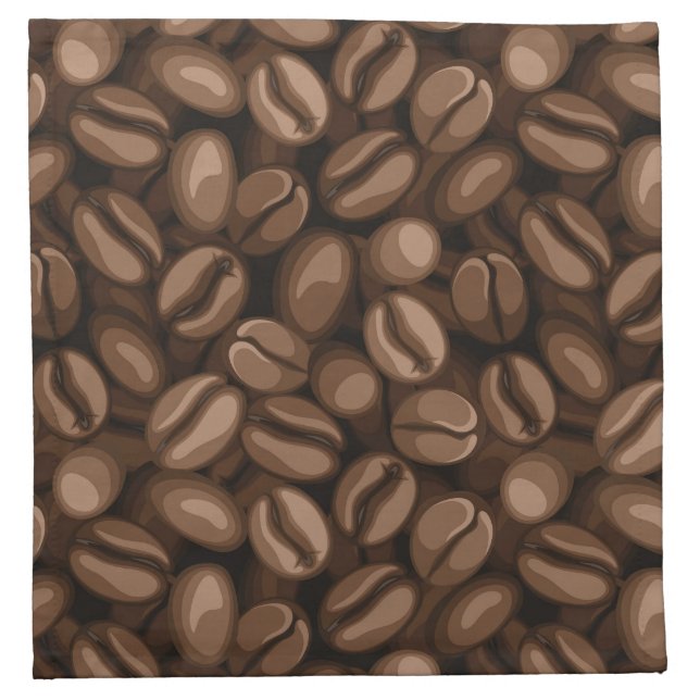 Coffee beans napkin (Front)