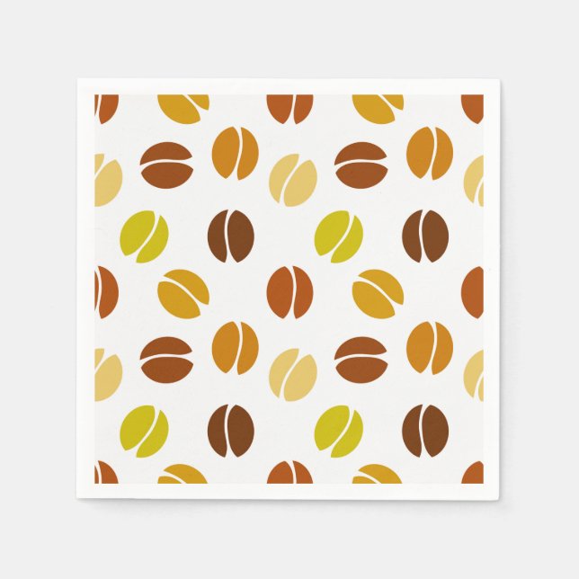 Coffee beans napkins (Front)