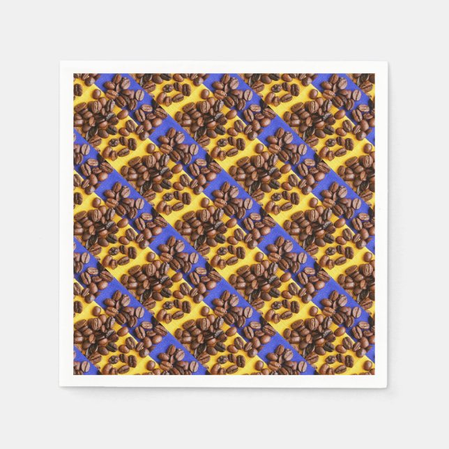 Coffee Beans Napkins (Front)