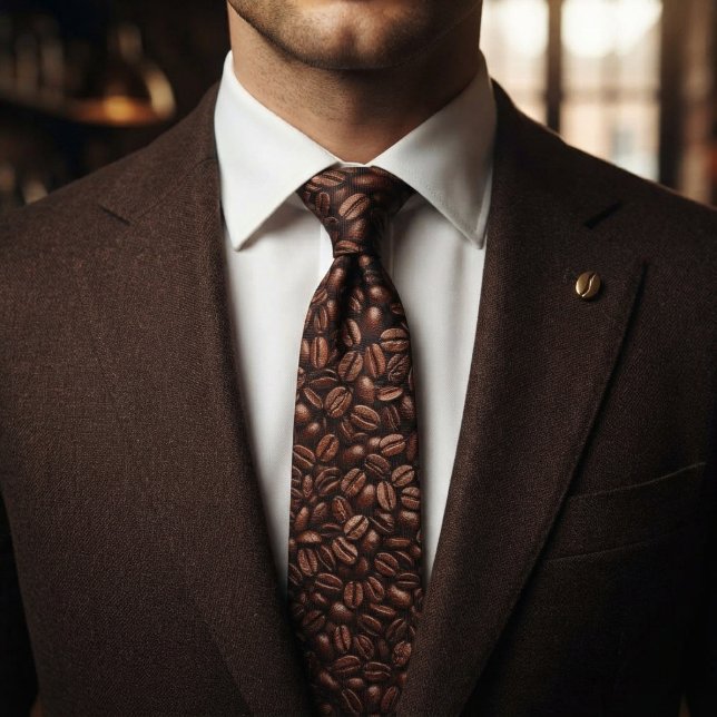 Coffee Beans Neck Tie (Creator Uploaded)