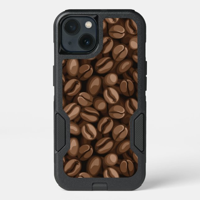Coffee beans otterbox iPhone case (Back)