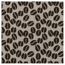 coffee beans pattern fabric