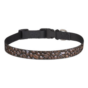 COFFEE BEANS PATTERN PET COLLAR