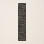 Coffee Beans Pattern Scarf<br><div class="desc">Coffee Beans Pattern Scarf</div>