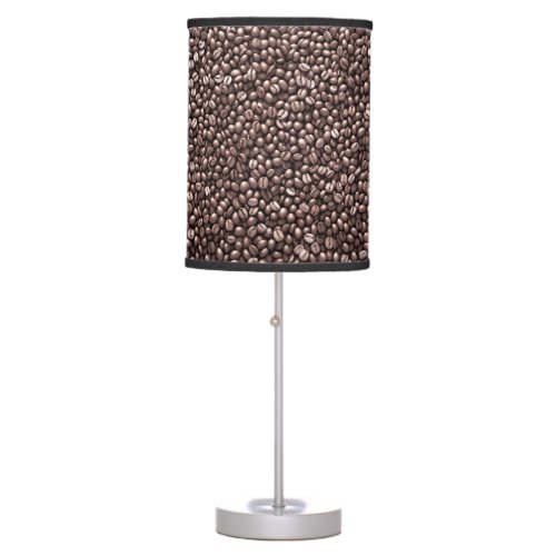 Coffee Beans Pattern Table Lamp