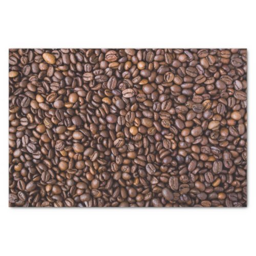 Coffee beans pattern tissue paper