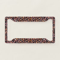 Coffee Beans Pencil Drawing Pattern Rustic Brown