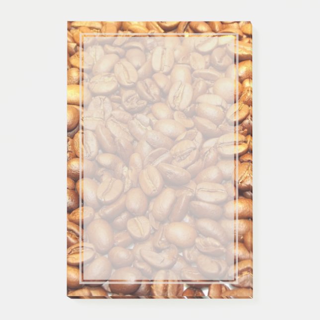 Coffee Beans Photograph Post-it Notes (Front)