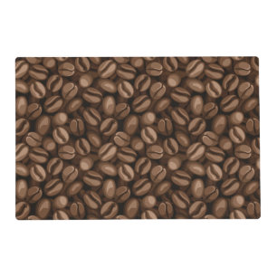 Coffee beans placemat