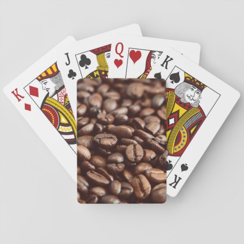 Coffee Beans Poker Cards