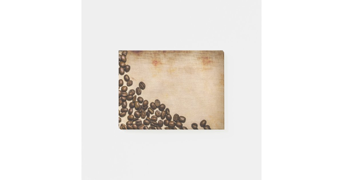 Coffee Bean Post-it Notes