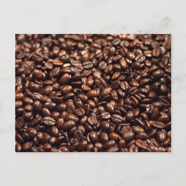Coffee Beans Postcard (Front)