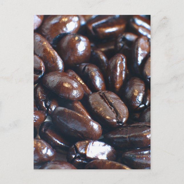 Coffee Beans Postcard (Front)