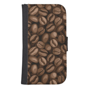 Coffee beans galaxy s4 wallet case