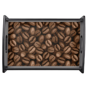 Coffee beans serving tray