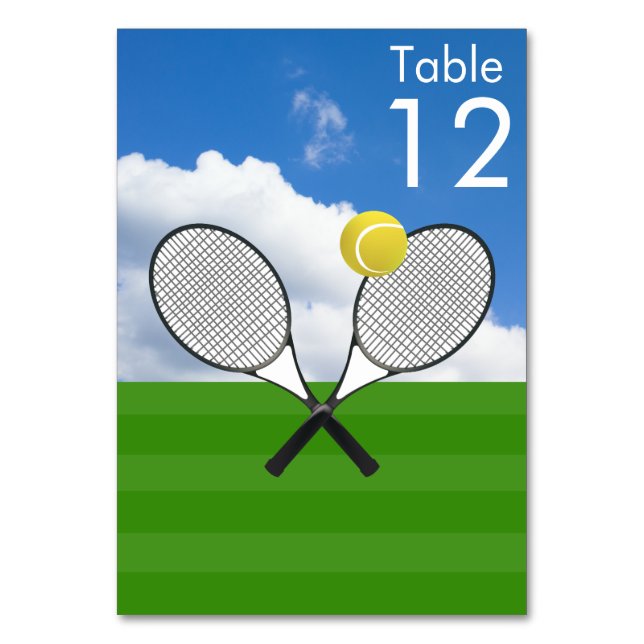 Coffee Beans Table Number (Front)