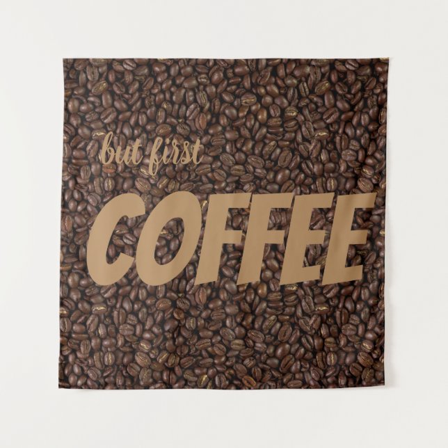 Coffee Beans Tapestry (Front)