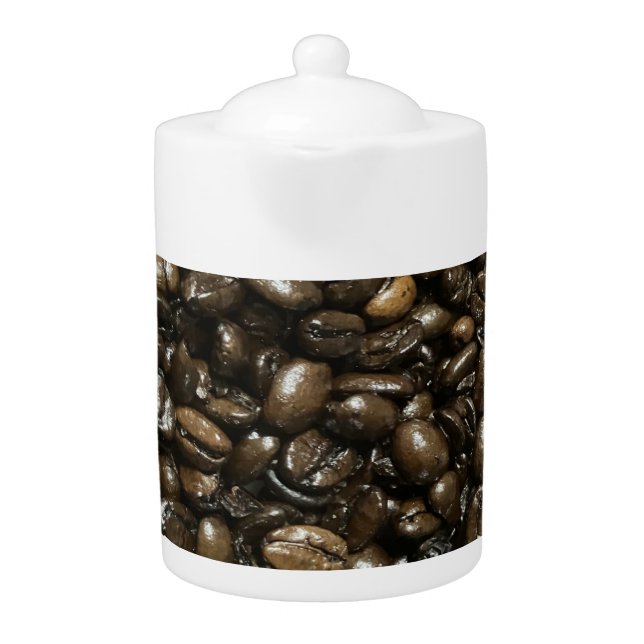 Coffee Beans Teapot (Front)