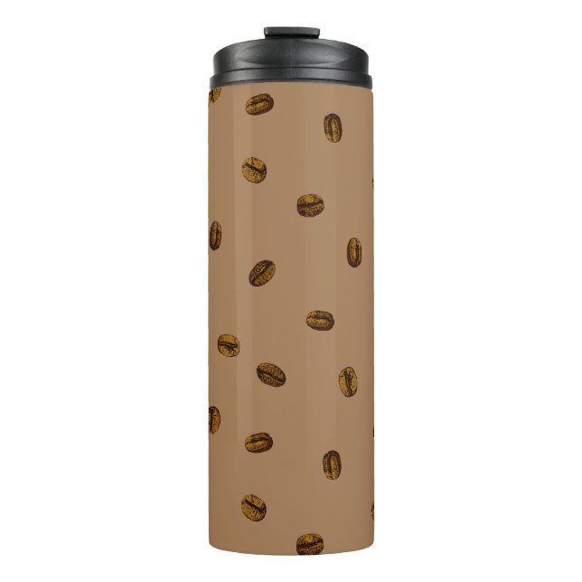 Coffee Beans Thermal Tumbler (Front)