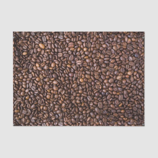 Coffee beans!  tissue paper (Front)