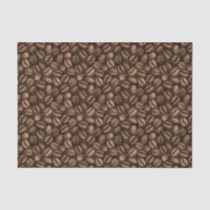 Coffee beans tissue paper