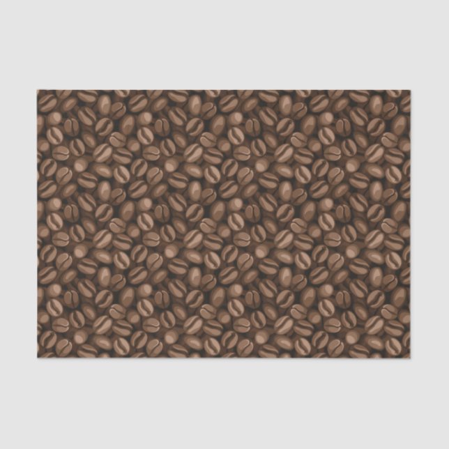 Coffee beans tissue paper (Front)