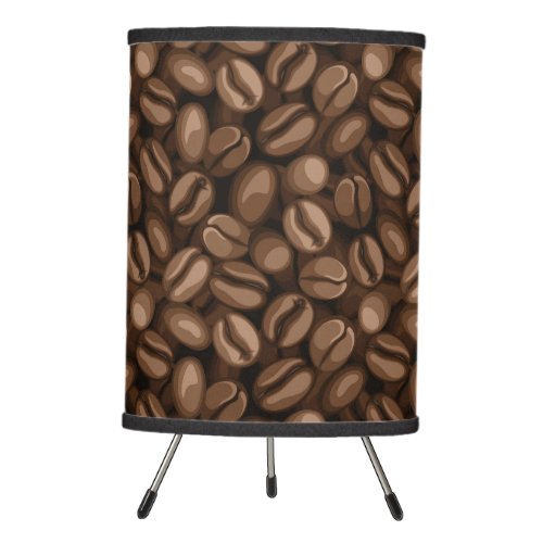 Coffee beans tripod lamp