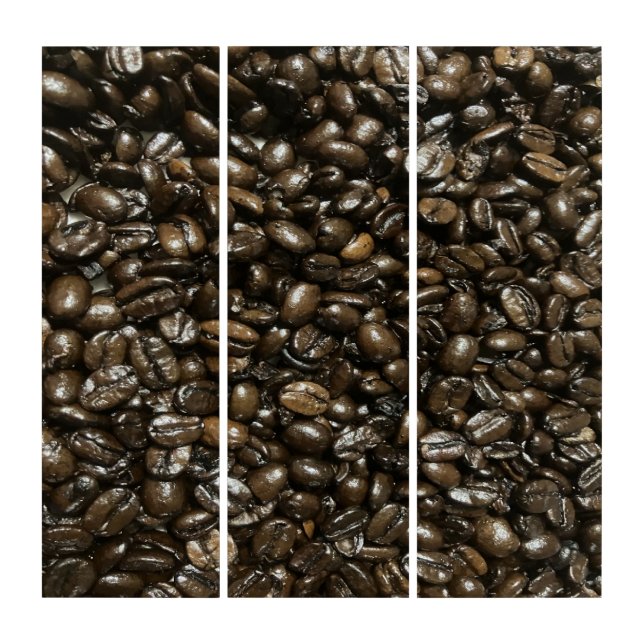 Coffee Beans Triptych (Front)