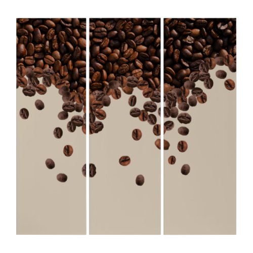 Coffee Beans Triptych