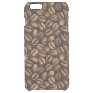 Coffee beans clear iPhone 6 plus case