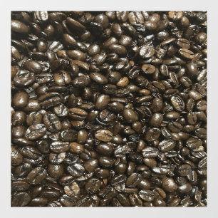Coffee Beans Window Cling