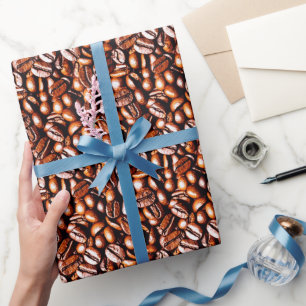 Coffee Beans Wrapping Paper