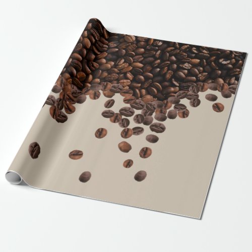 Coffee Beans Wrapping Paper