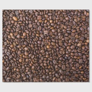 Coffee beans! wrapping paper