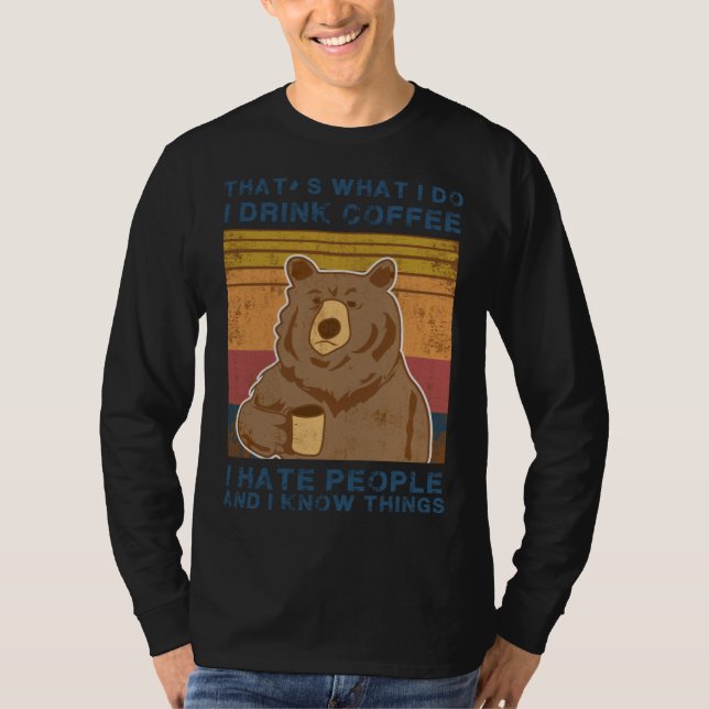 Coffee bear T-Shirt (Front)
