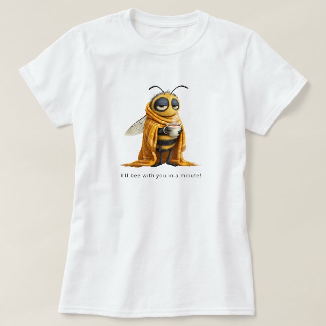 Coffee Bee T-Shirt (Design Front)