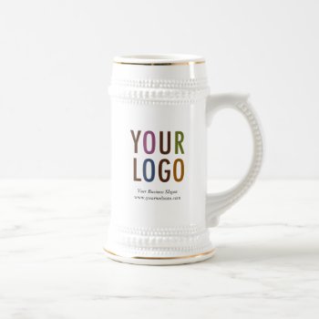 Coffee Beer Stein Custom Company Logo Promotional