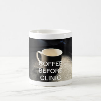 COFFEE BEFORE CLINIC MUG